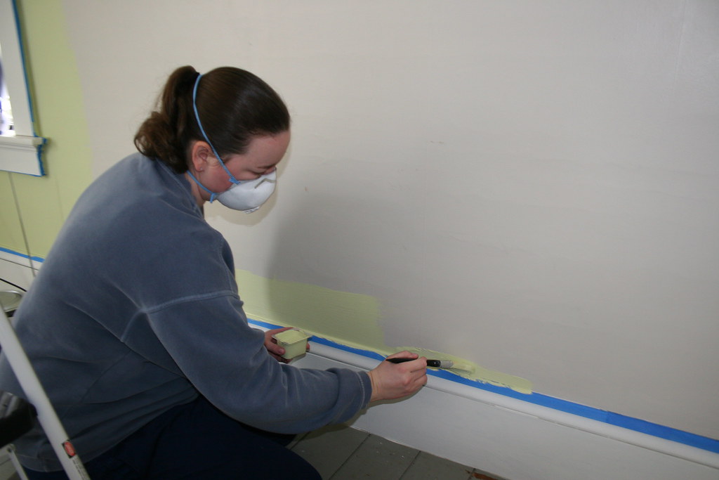 Pintando una pared